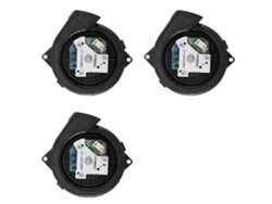 3x Robot Vacuum Cleaner Spare Parts Engine Ventilation Fan Motor For Xiaomi Mi 1 Generation Robotic Black