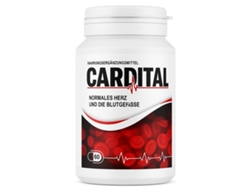 Suplemento Alimentar Cardital | 60 Cápsulas | Extrato De Mirtilo Vermelho, Magnésio, L-arginina
