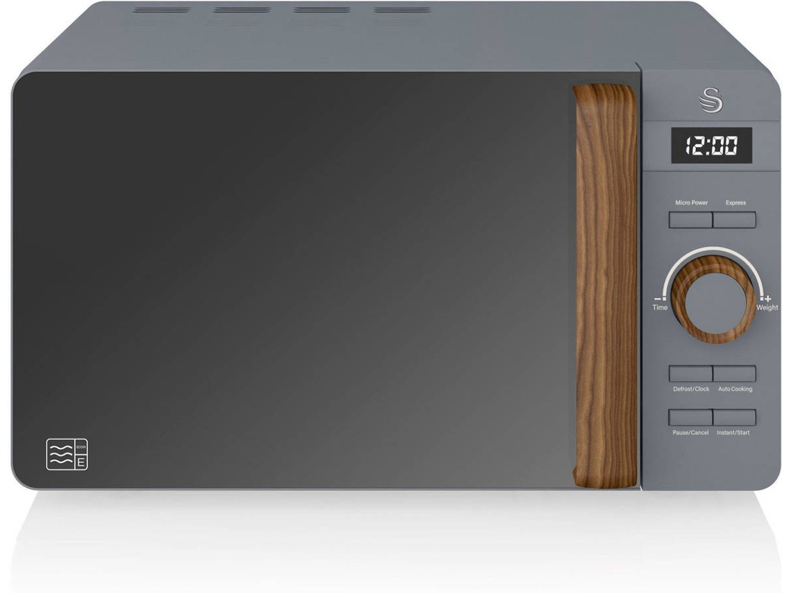 Microondas SWAN SM22036 (20L - Sin Grill - Gris)