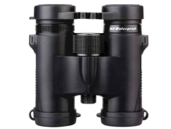 Binoculares HD 8x32, binoculares potentes a prueba de agua para adultos, observación de aves, lente prismática FMC, estuche blando Bak4 con correa Chennnls.