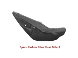 Escape delgado para Ktm Duke 790 890 de aleación de titanio y protector térmico de fibra de carbono. Sygo