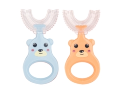 Cepillo de dientes en forma de U para niños 2 PCS - Cepillo de dientes para niños pequeños (multi)