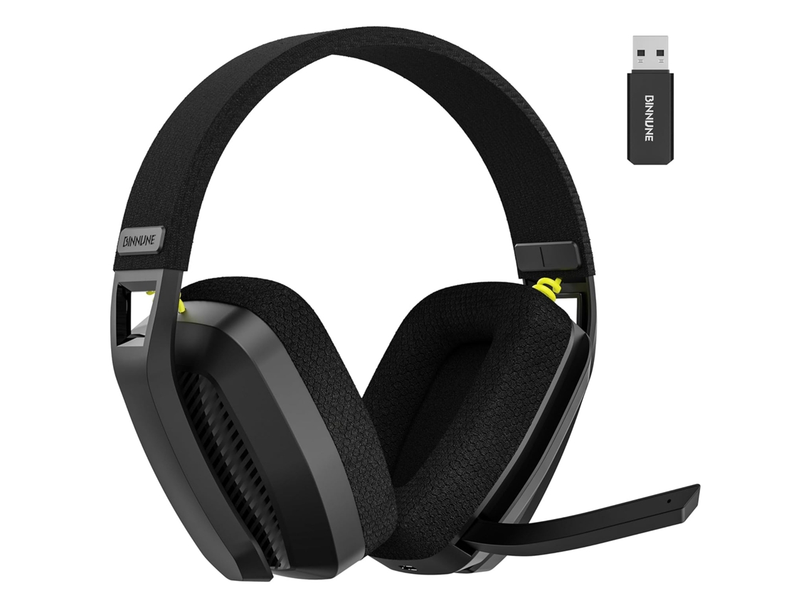 Auriculares (modo Dual Bluetooth 5.3 2.4g) Ligeros De Juego Inalámbricos Con Cancelación De Ruido