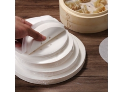 Airfryer Steamer Papel Manteiga 100Pcs /23Cm 
