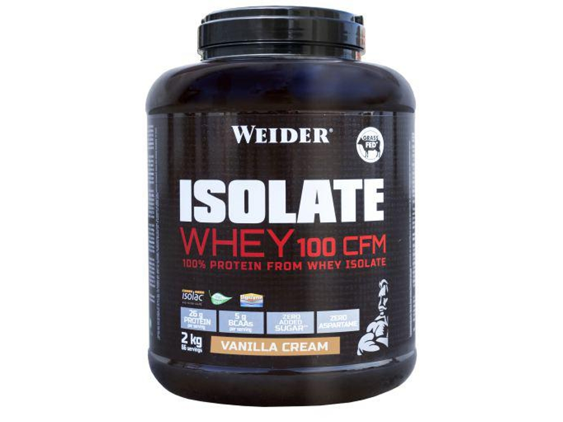 Complemento Alimentar WEIDER Weider Isolar Whey 100 Cfm Baunilha 2 Kg