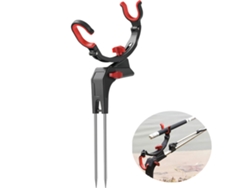 Soporte Para Caña De Pescar De Acero Inoxidable Ajustable De 360 Grados Para Pesca Desde La Orilla.