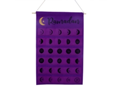 Calendario De Cuenta Regresiva De Ramadán Eid Mubarak De Fieltro Hecho En Casa