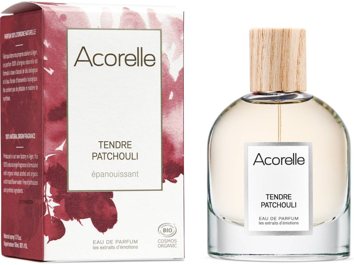Perfume ACORELLE Água de Perfume Patchouli Bio  Eau de Cologne (50 ml)