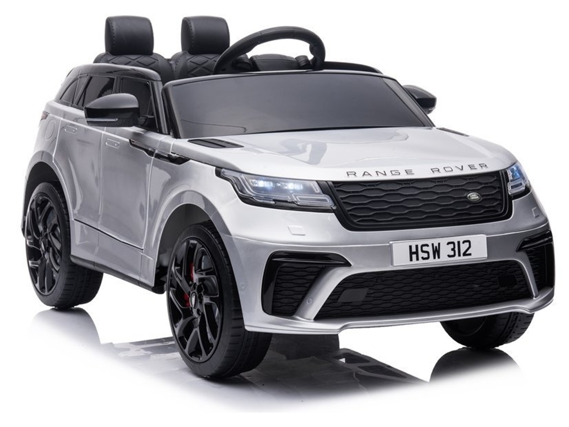 Coche eléctrico Range Rover pintado en plata B.active