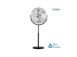 Ventilador De Pie Trascias 120w Negro Regx55x55cm Orientable FABRILAMP