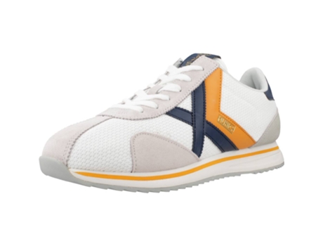 Zapatos de Hombre MUNICH Sapporo Tecido Blanco (46)