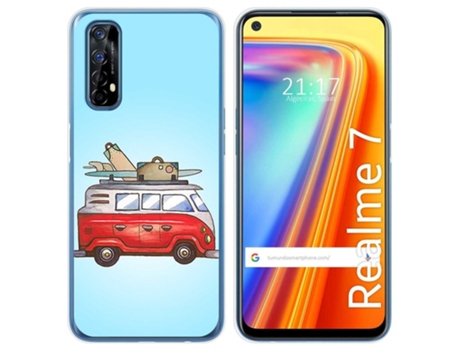 Carcasa Realme 7 TUMUNDOSMARTPHONE Dibujos Multicolor