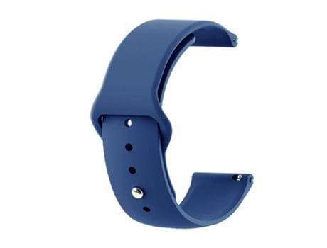 Correa de Silicona para Samsung Galaxy Watch Active/Galaxy Watch 42mm/Gear S2/Gear Sport/Garmin Vivoactive 3/Garmin Vivoactive 3 Music - azul oscuro