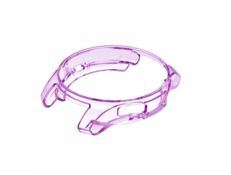Carcasa de Reloj SLOWMOOSE Samsung Galaxy Watch Gear S3 Frontier Bumper Diamante Suave Chapado Inteligente (Morado - Galaxy 42 Mm)