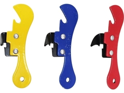 3 abrelatas manuales, acero inoxidable, antideslizantes, fáciles de abrir. ZYBLSSBB