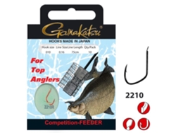 Gancho GAMAKATSU Competition Bream Feeder LS-2210 100 cm