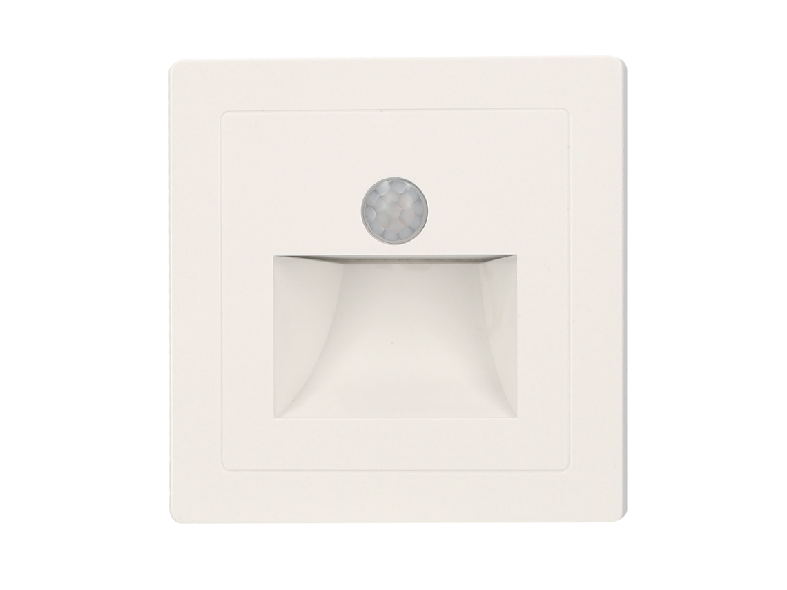 Luz De Degrau Con Sensor De Movimiento Cable Ac 220v Led Blanco Para Escalera Pasillo