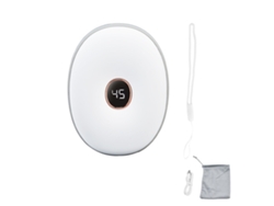 Mini Calentador De Manos Portátil Recargable Por Usb Con Calefacción Por Ambos Lados Y Control Inteligente De Temperatura - Blanco