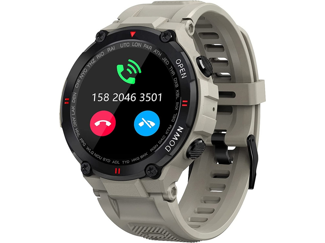 Smartwatch YIZHOOD TE726 1.3'' Daily Talk Fitness Gris