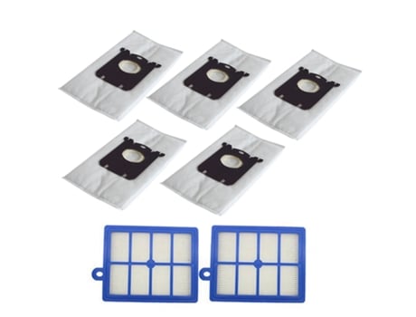 Bolsas de polvo con filtro Hepa de repuesto para aspiradora Electrolux, filtro Hepa y bolsa S para bolsas de polvo