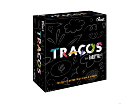 Juego de Mesa DISET Traços Pt (Edad Mínima Recomendada: 8 Años)