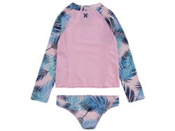 Conjunto de Guarda-Chuva Feminino Manga Longa com Zíper Completo Set 384426 Rosa 6Xhurley