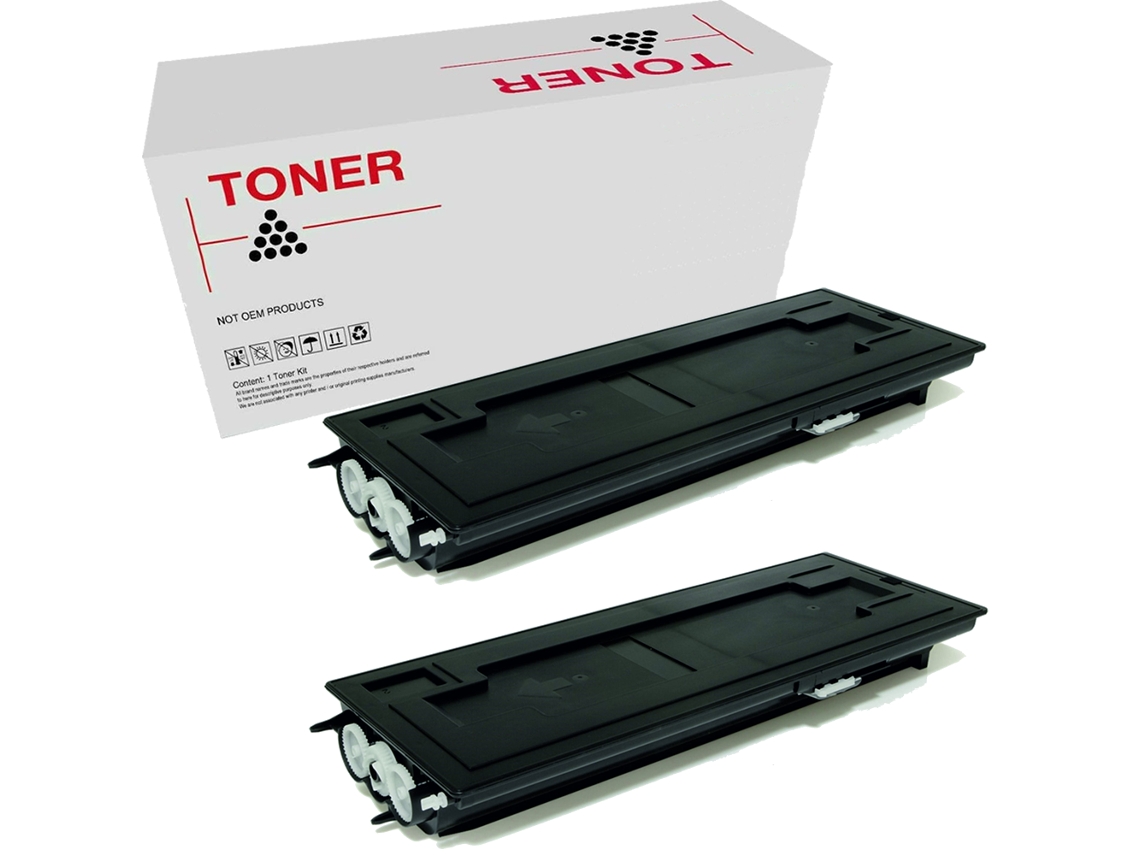 Juego 2 Tóners Tk410 - Tk420 (Negro)
