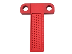Escuadra En T Para Marcar Agujeros En Aleación De Aluminio (0-100 Mm).