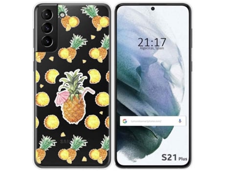 Carcasa Samsung Galaxy S21+ Plus 5G TUMUNDOSMARTPHONE Dibujos Transparente Multicolor