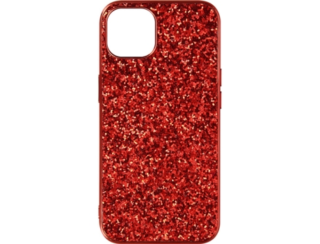 Carcasa iPhone 13 Mini AVIZAR Brillante Acabado Antideslizante Rojo
