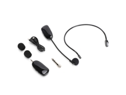 Micrófono Inalámbrico Uhf Profesional Para Amplificador De Voz Y Ordenador Con Soporte Para Auriculares.