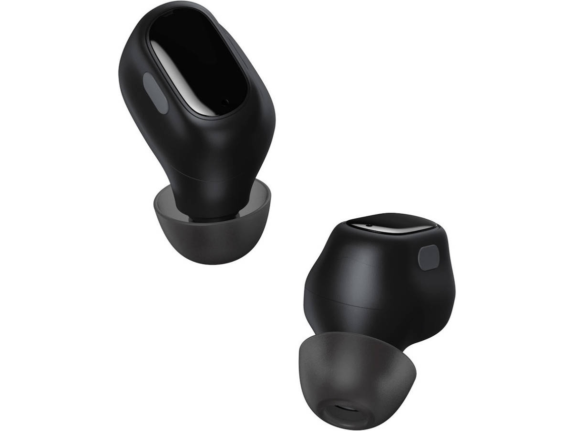 Auriculares Bluetooth True Wireless BASEUS WM01 (In Ear - Micrófono - Negro)