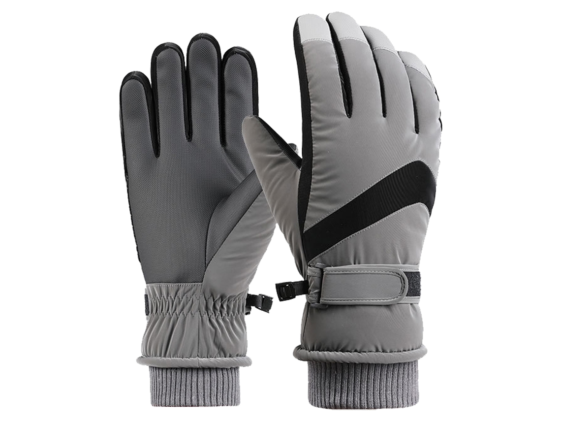 Guantes térmicos de invierno impermeables y cortavientos, guantes de esquí y de trabajo con pantalla táctil