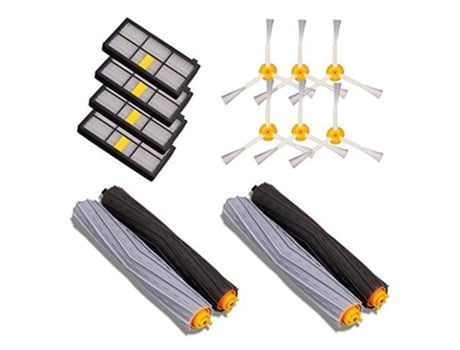 Accesorios de 14 piezas para Irobot Roomba 880 860 870 871 980 990 Kit de cepillos de repuesto de piezas de reposición