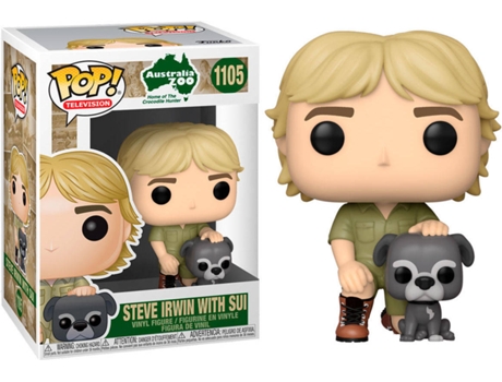 Figura FUNKO Pop Series Tv Crocodile Hunter Steve Irwin Con Sui 54696