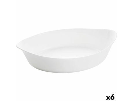 Bandejas de Cocina LUMINARC Smart Cuisine (Blanco - Cristal - 20 x 17 x 30 cm - 6 Und)