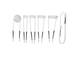 Kit De Bobinas Para Calentador Por Inducción 6 Piezas, Núcleo De Latón 2.5mm, Forma Plana, 20-50mm