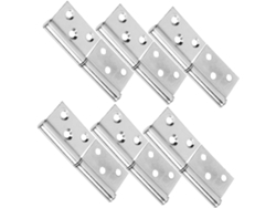Bisagras 6 Piezas Bandera Elevables Acero Inoxidable