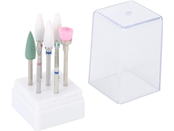 Juego Profesional De 7 Brocas Para Taladro Eléctrico De Uñas, Accesorios Para Manicura Y Pedicura.