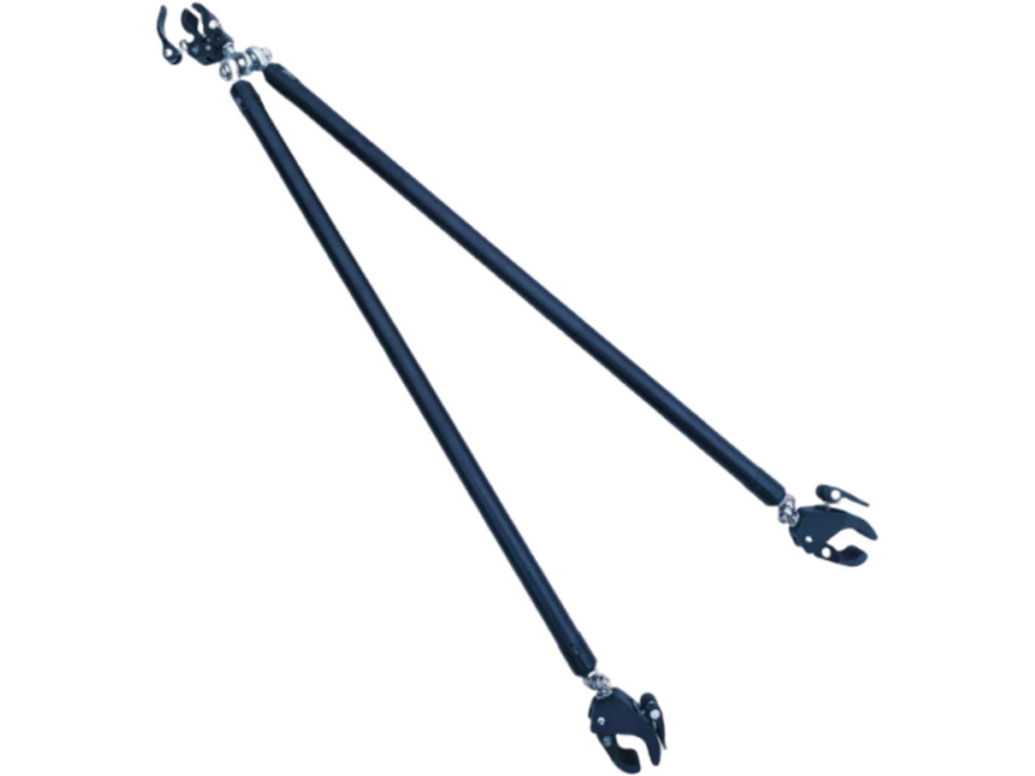 Conector Plegable Para Remolque De Bicicleta Harilla, Biela Profesional Portátil Con Abrazaderas Liberación