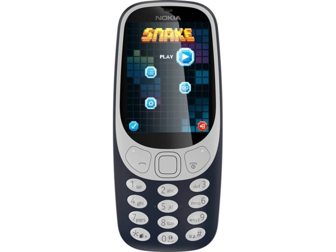 Teléfono móvil NOKIA 3310 (2.4'' - 2G - Azul)
