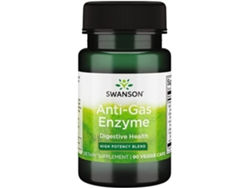 SWANSON Antigas Enzima 123 Mg 90 Cápsulas