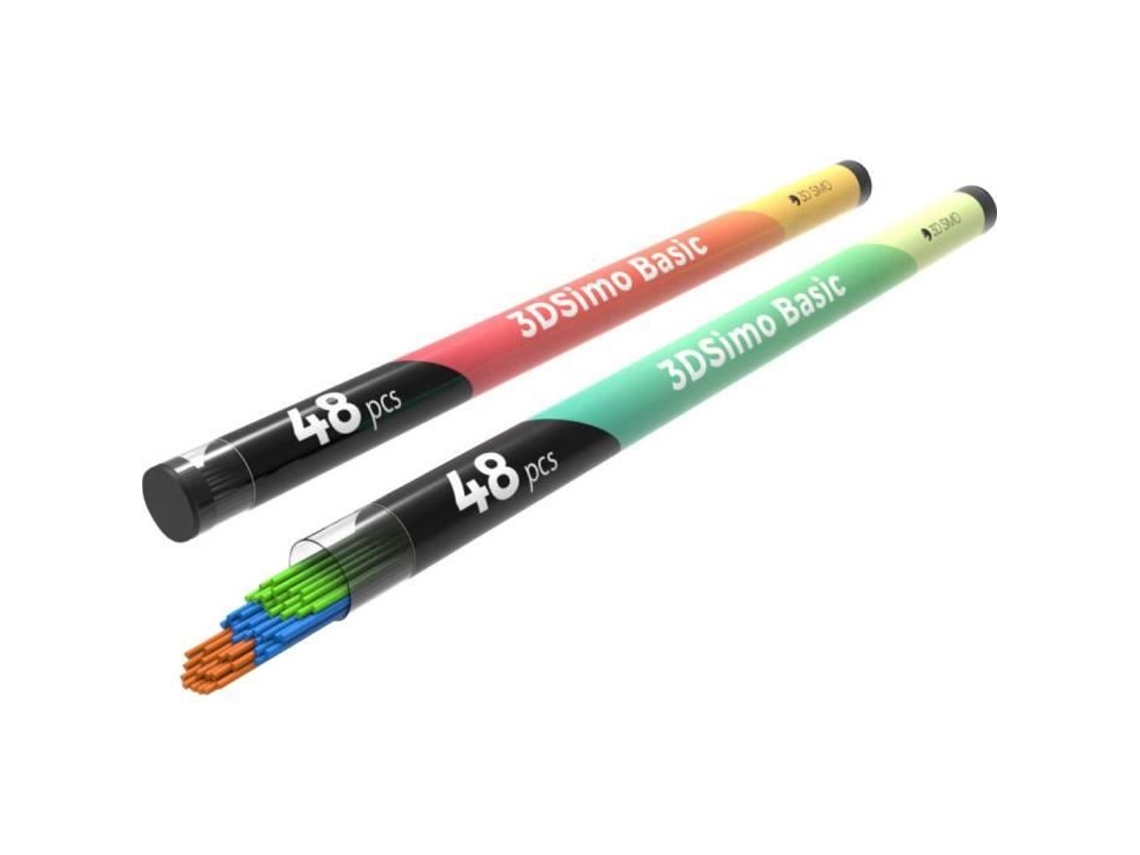 Pack De Filamentos 3d Simopcl 3vert, Azul, Marrón 50 G