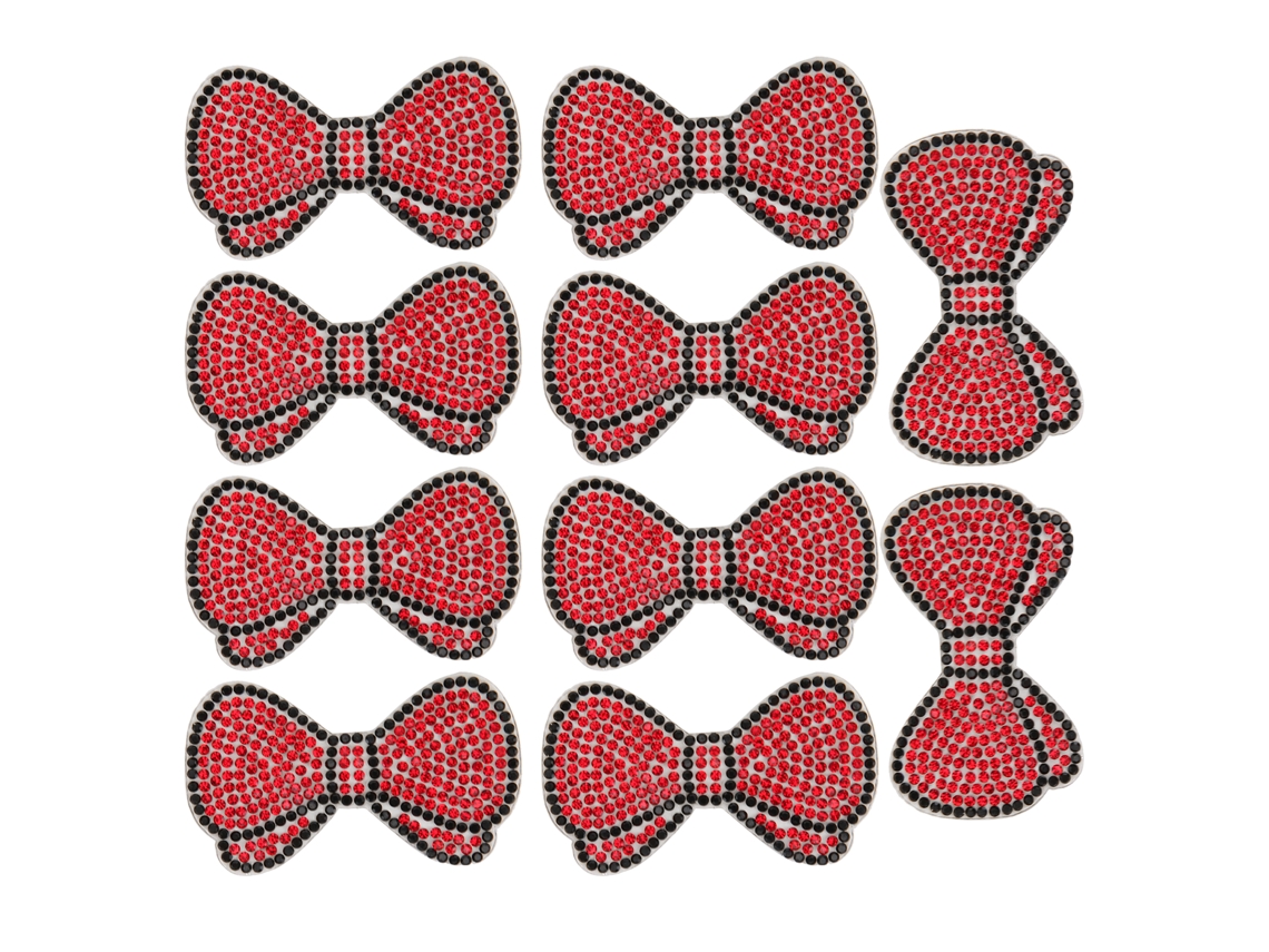 10 Parches De Diamantes De Imitación Con Pegamento Caliente, Apliques Decorativos De Cristal Para Manualidades.