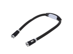 Linterna Led Flexible Manos Libres Para Leer Libros O Libros (negra)
