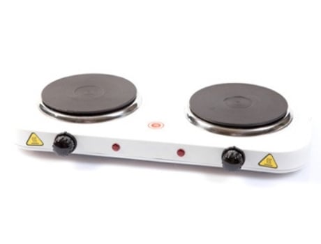 M01863 hobs Blanco Encimera Hornillo eléctrico / Placa eléctrica 2 zona(s) TELEFUNKEN