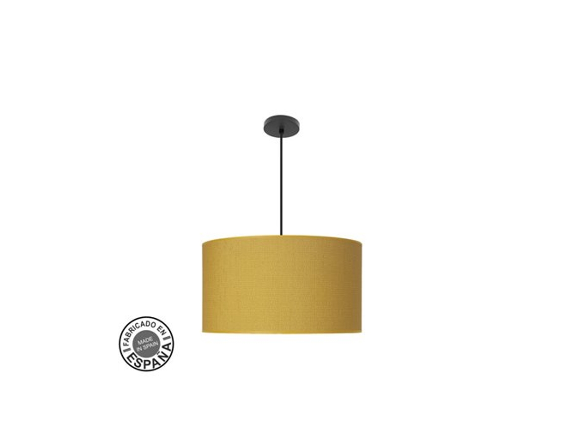 Colgante Moda 3xe27 Negro/amarillo Regx50x50cm C/difusor