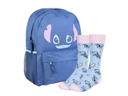 Conjunto infantil: Mochila escolar Stitch, calcetines con diseño de Stitch y licencias infantiles