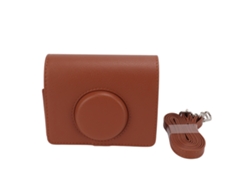 Funda para cámara Instax Mini Evo, funda de cuero sintético para cámara instantánea, protectora y portátil.