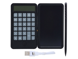 Calculadora LCD con pizarra, pizarra de dibujo inteligente para niños (6 pulgadas)
